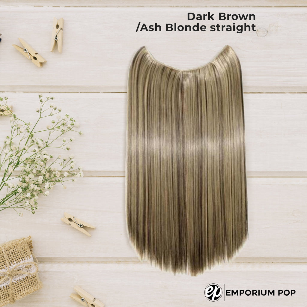 Invisible Halo Hair Extensions
