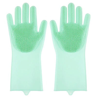 Scrubbing Gloves Dishwashing Cleaning Gloves