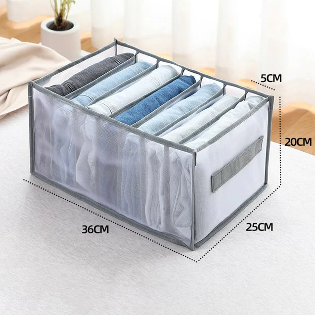 Drawer Organizer Storage Boxes Closet Foldable Plastic Drawer Organizer Underwear Pants