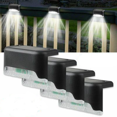 Set of 4 Led Solar Fence Lights