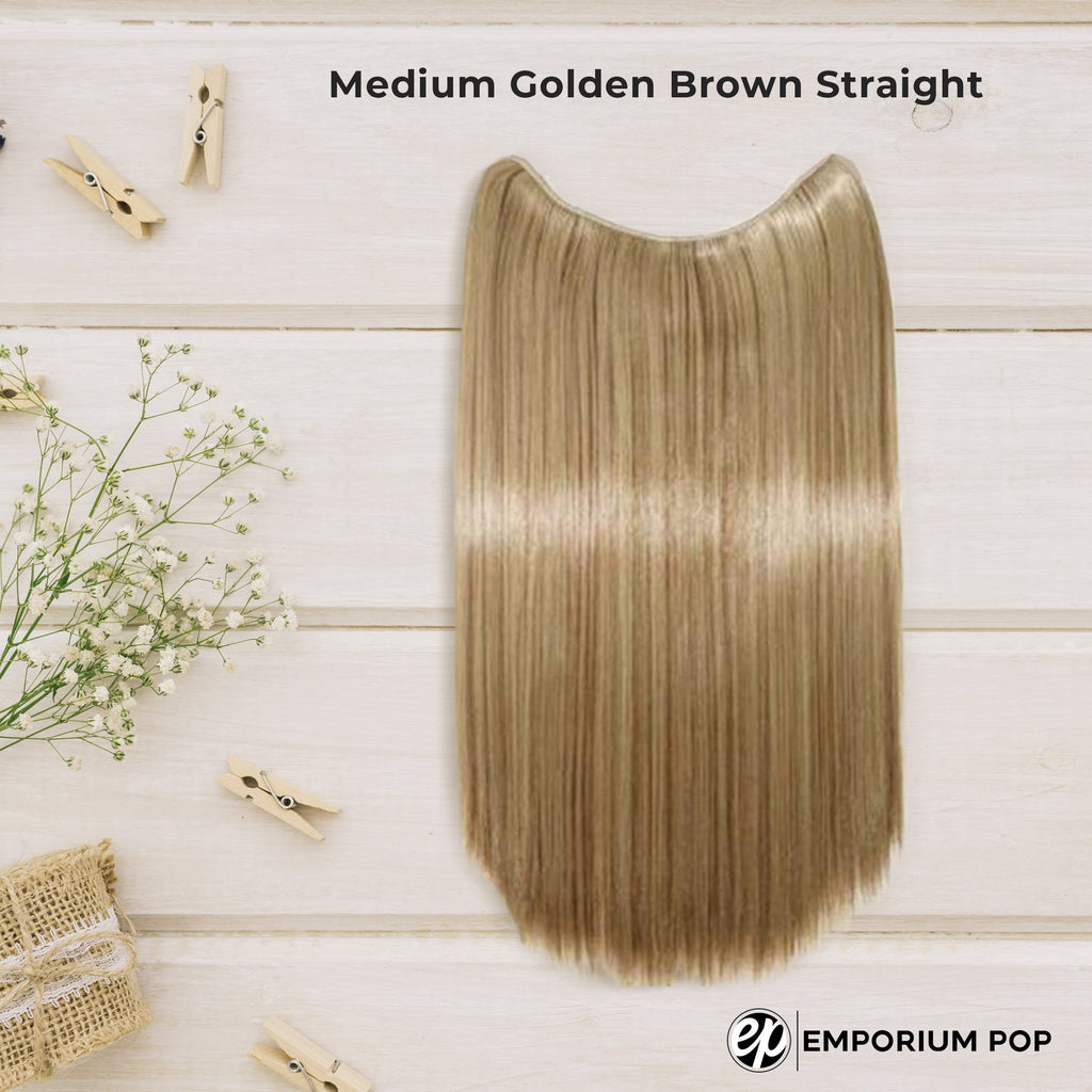Invisible Halo Hair Extensions