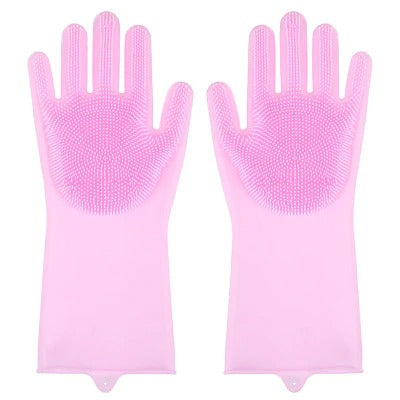 Scrubbing Gloves Dishwashing Cleaning Gloves