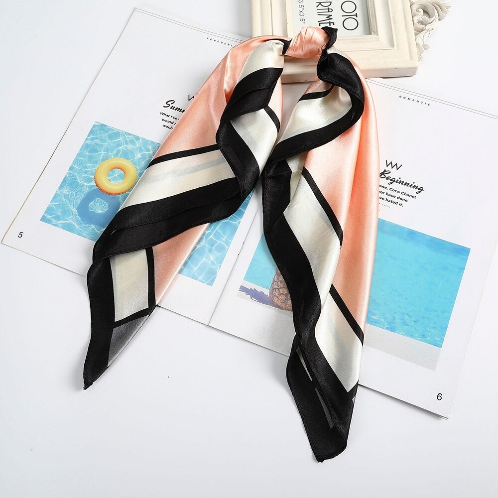 Square Silk Womens Handkerchief