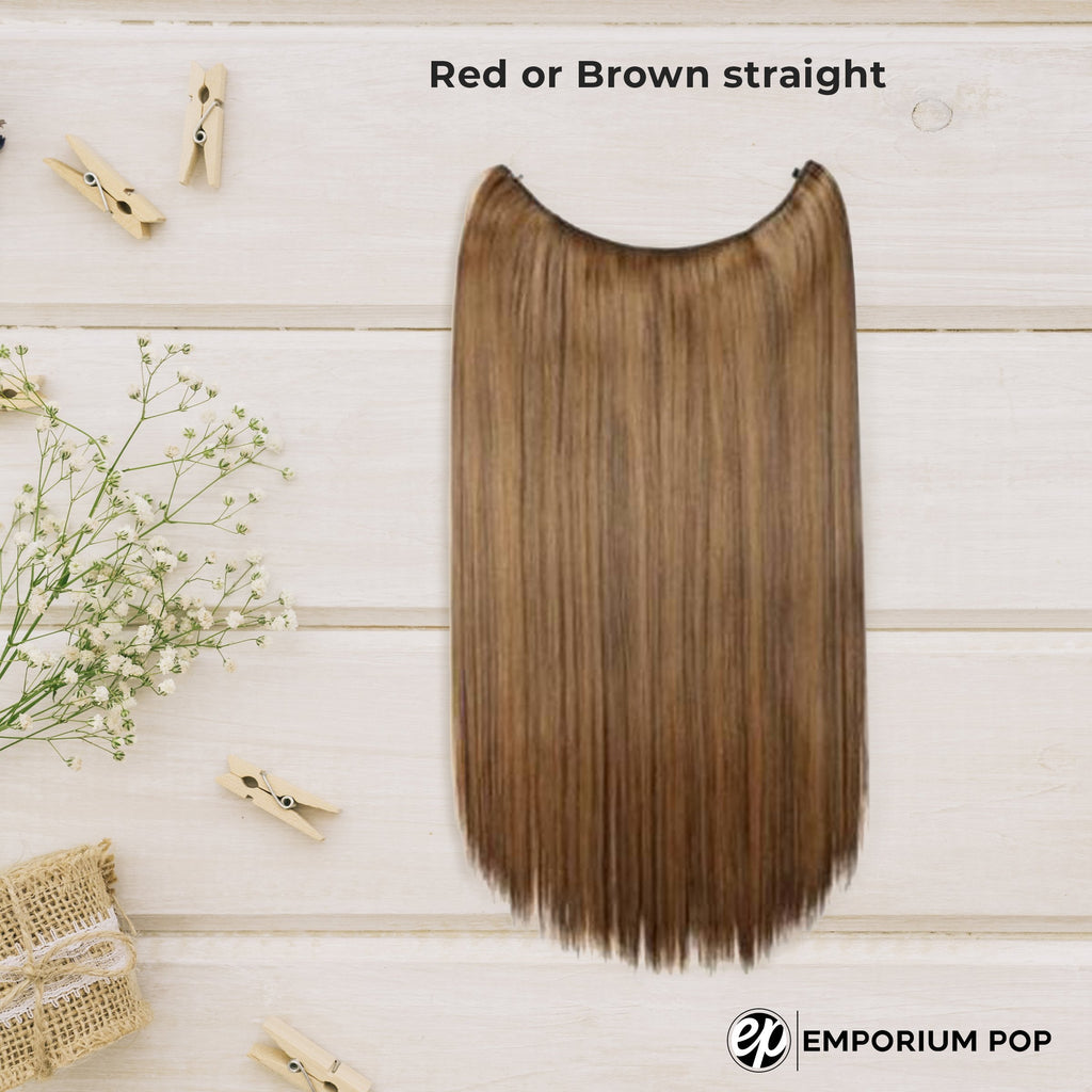 Invisible Halo Hair Extensions