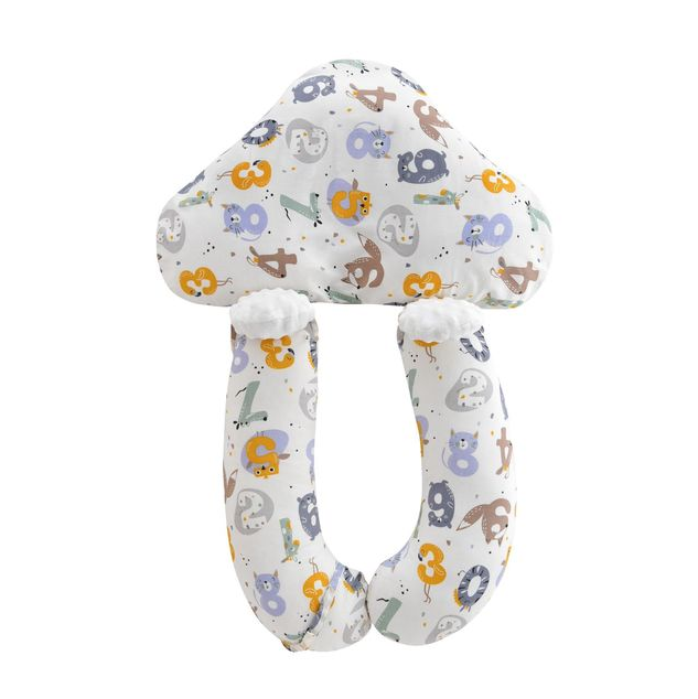 Baby Nest Bionic Newborn Anti-flat Head Shaping Baby Pillow Side Sleeping Cotton Soothing For Babies