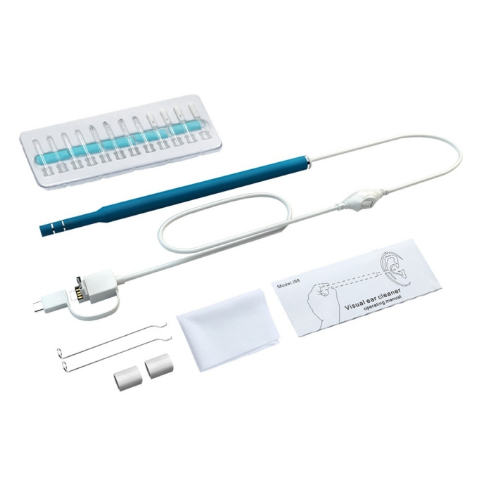 Endoscope Ear Cleaning Medical Otoscope Cleaner Ear Sticks Ear Cleaning Kit Removal Tool