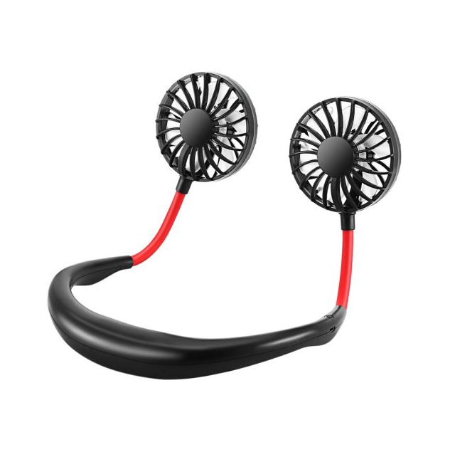 Around The Neck Fan Portable Mini Hanging USB Rechargeable Necklace Fan Mini Air Cooler