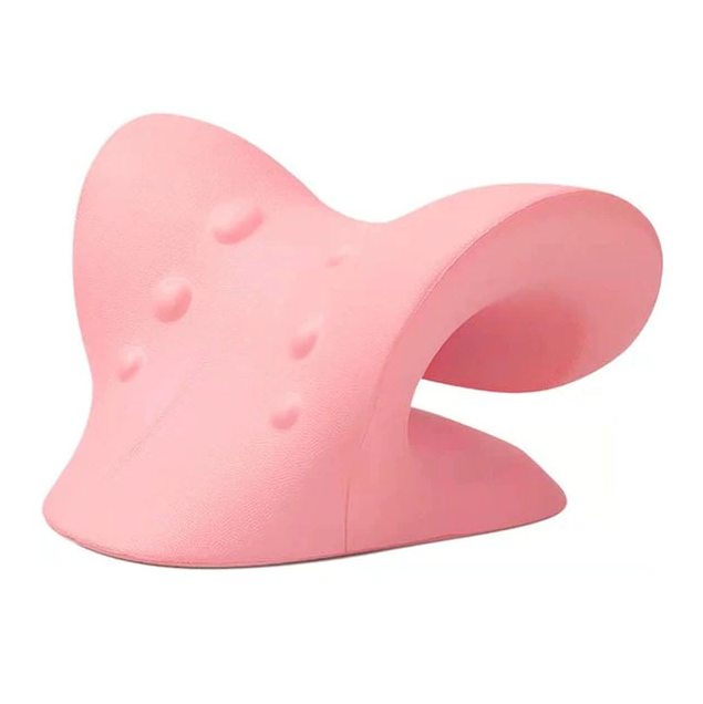 Shoulder & Neck Cloud Relaxer Corrector Pillow Cervical Traction Stretcher Acupressure Point Relief