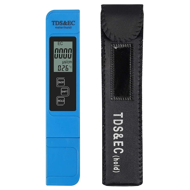 Digital Water Tester Quality Water Tester PH & TDS Water Purity Temperature Meter