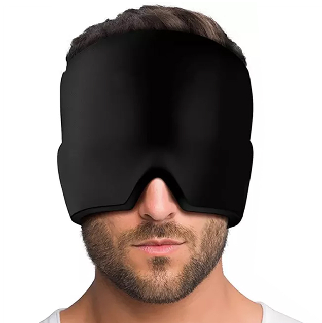 Hot Cold Therapy Headache Hat For Migraine Relief At Home Sinus & Neck Wearable Therapy Wrap
