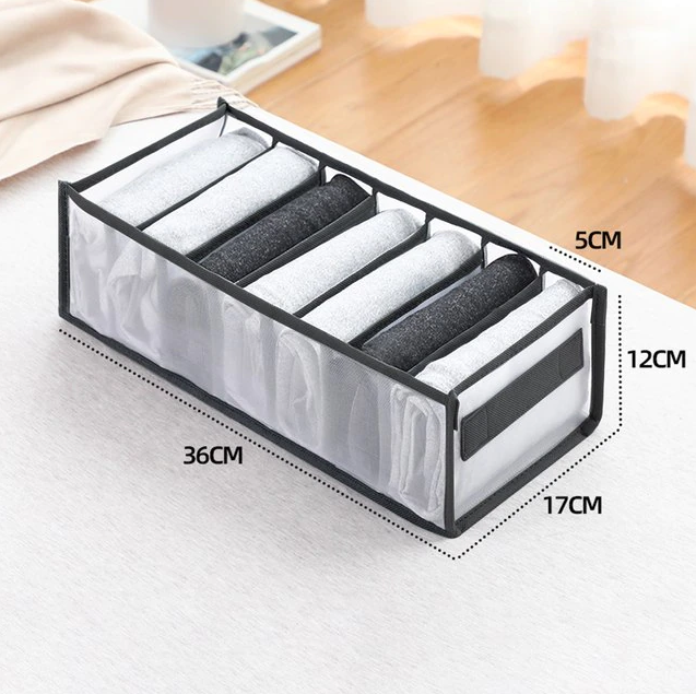 Drawer Organizer Storage Boxes Closet Foldable Plastic Drawer Organizer Underwear Pants