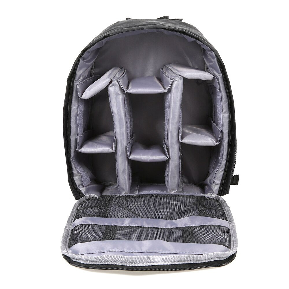 Waterproof Waxed Canvas Camera Backpack Fit 15.6 Inches Laptop