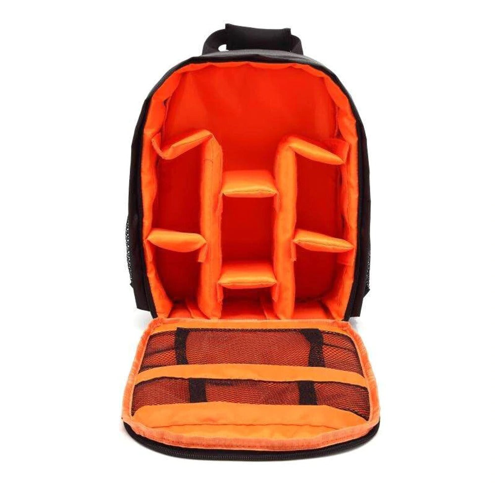 Waterproof Waxed Canvas Camera Backpack Fit 15.6 Inches Laptop