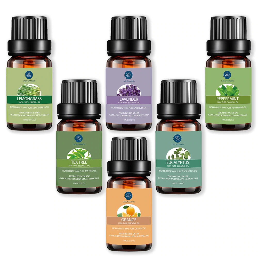Pure Essential Oils 10ML 6pcs Premium Eucalyptus Oil