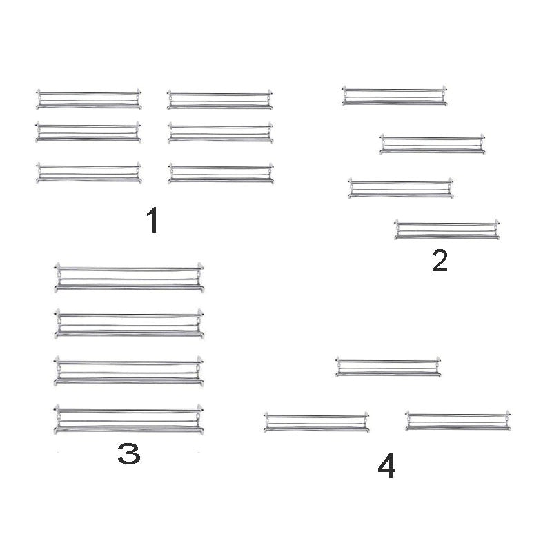 Wall Mount Spice Rack Organizer for Cabinet Spice Cabinet Organizer