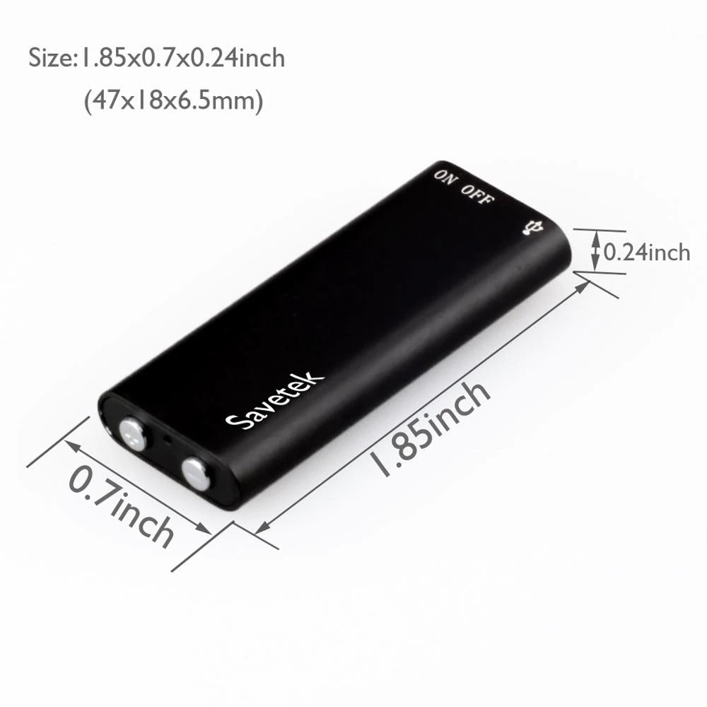Smallest Mini USB Pen Voice Activated 8GB Digital Audio Voice Recorder