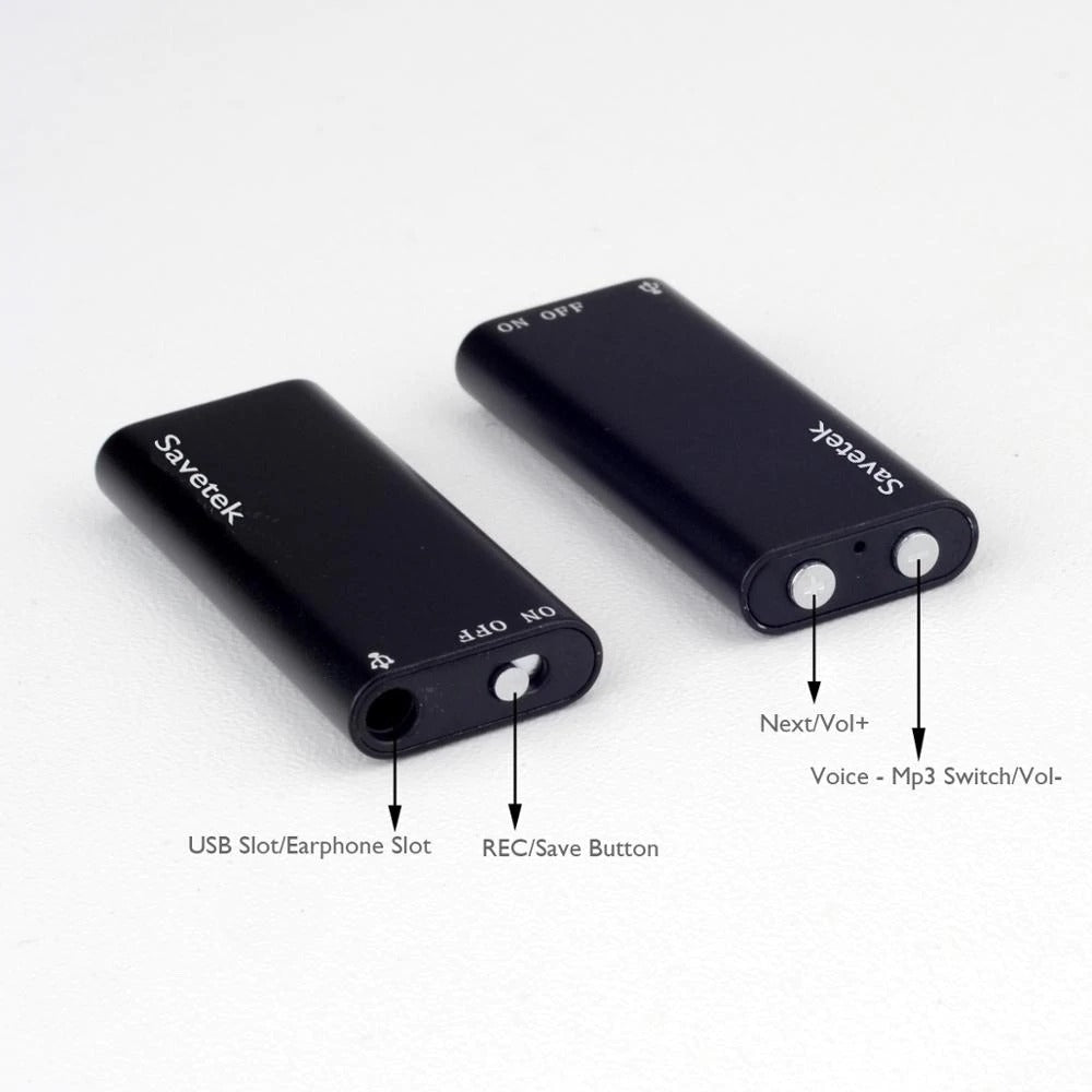 Smallest Mini USB Pen Voice Activated 8GB Digital Audio Voice Recorder