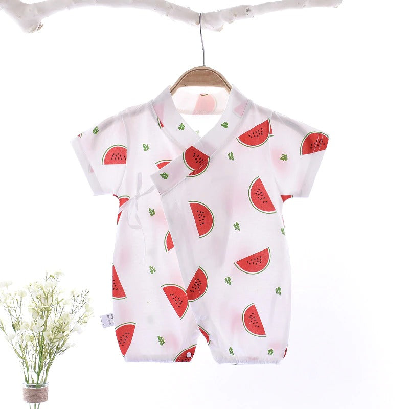 Summer Baby Onesie Soft Infant Baby Kimono Playwear Rompers Onesie for Baby