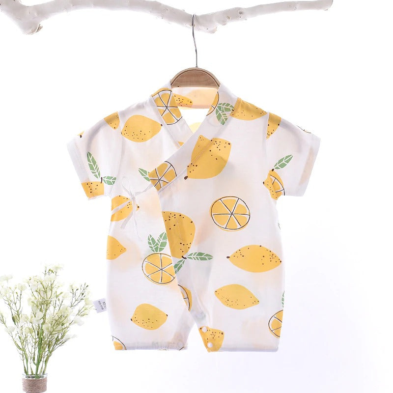 Summer Baby Onesie Soft Infant Baby Kimono Playwear Rompers Onesie for Baby