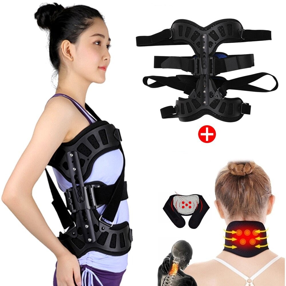 Scoliosis Brace Posture Corrector Scoliosis Treatment at Home Back Braces for Scoliosis Adults Adjustable Spinal Auxiliary Orthosis for Back Postoperative Recovery