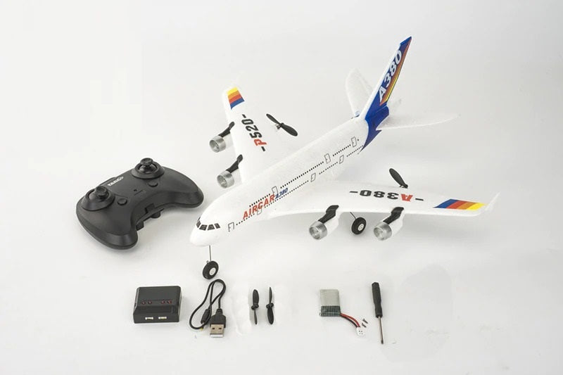 2.4Ghz Remote Control Airplane Outdoor Easy Fly RC Airplane Airbus A380 Beginner RC Planes