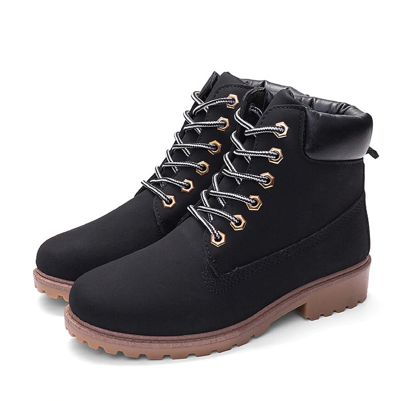 Women Flat Heel Boots Rollychic boots