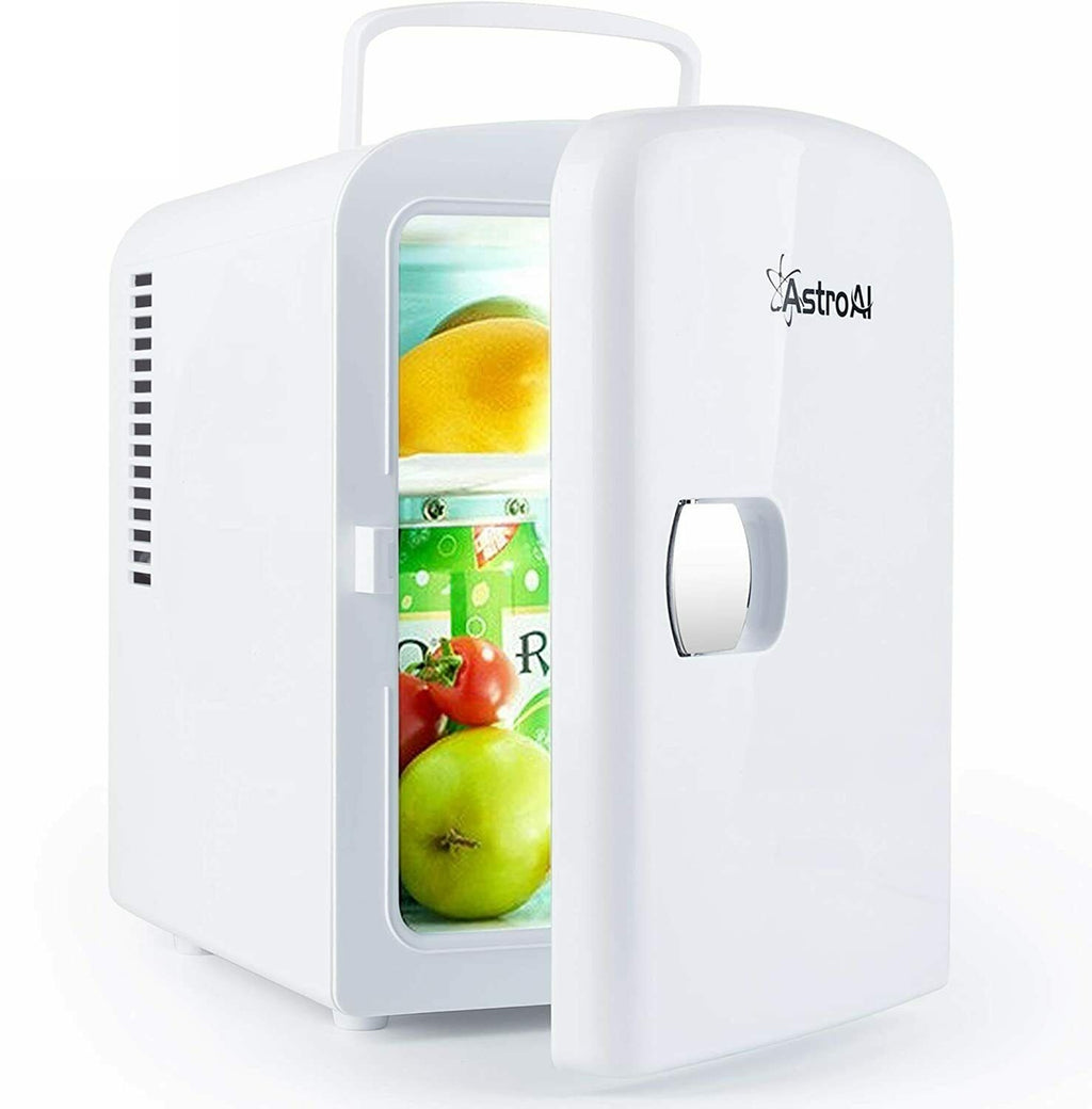 Cooler Box Mini Fridge 4 Liter AC/DC Portable Thermoelectric Electric Cool Box Eco-Friendly