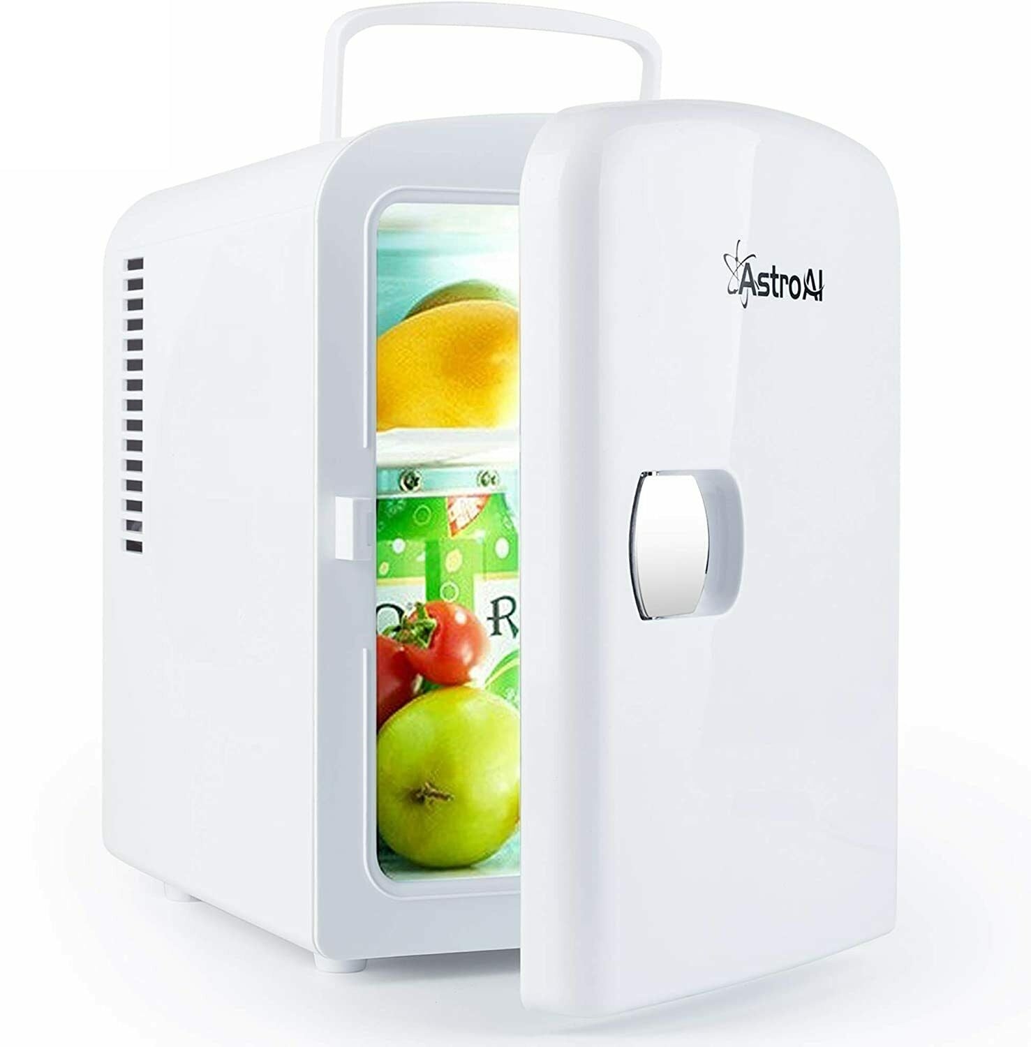 Cooler Box Mini Fridge 4 Liter AC/DC Portable Thermoelectric Electric Cool Box Eco-Friendly