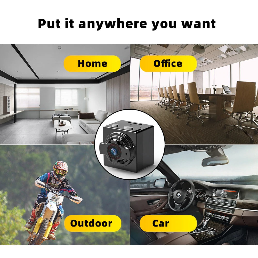 Mini Camera HD 720P Camera Small Camcorder with 16gb card DVR - 3 Pack camera