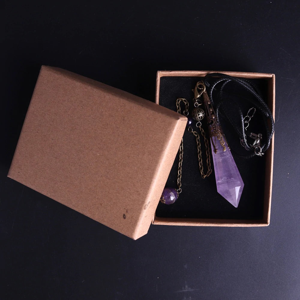 Amethyst Pendulums for dowsing