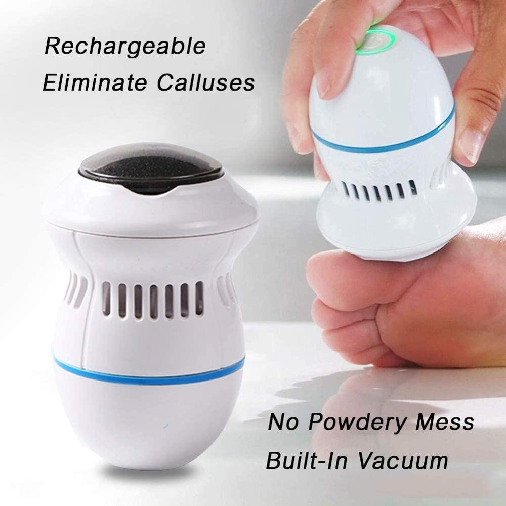 Pedi Vac Electric Callus Remover - Portable Dead Skin Foot File