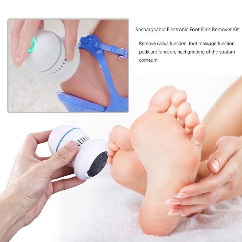 Pedi Vac Electric Callus Remover - Portable Dead Skin Foot File