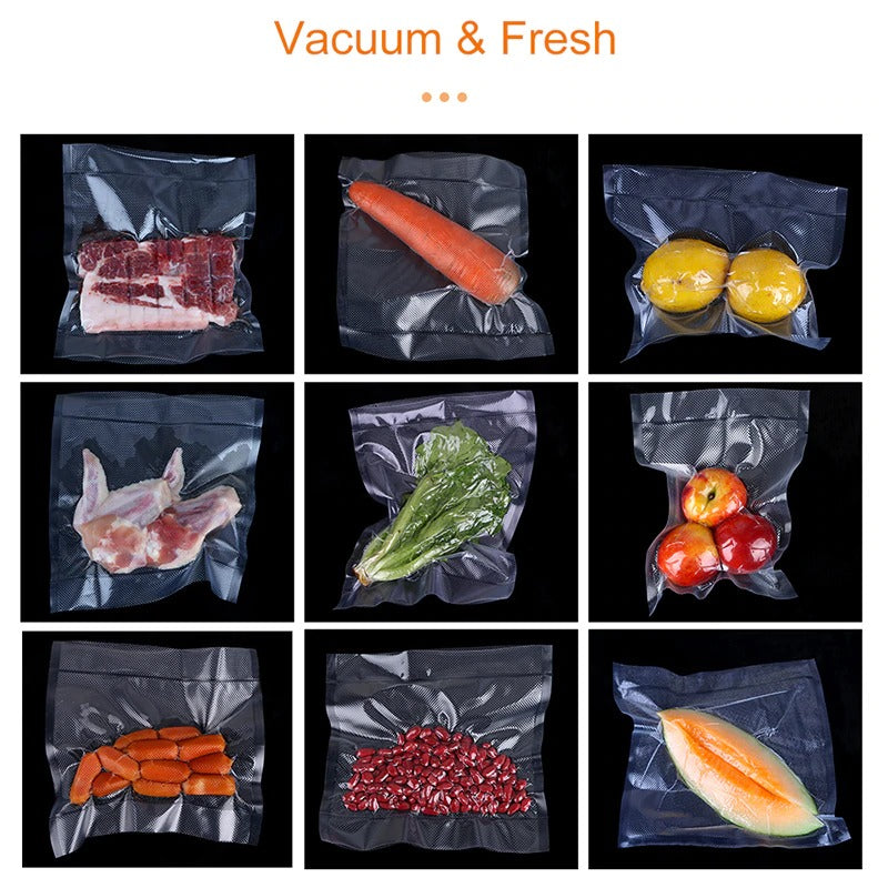 Food Vacuum Sealer With 10pcs Food Storage Bags And Hose Home Electric Vacuum Sealer Packing Machine foodsaver jar sealer