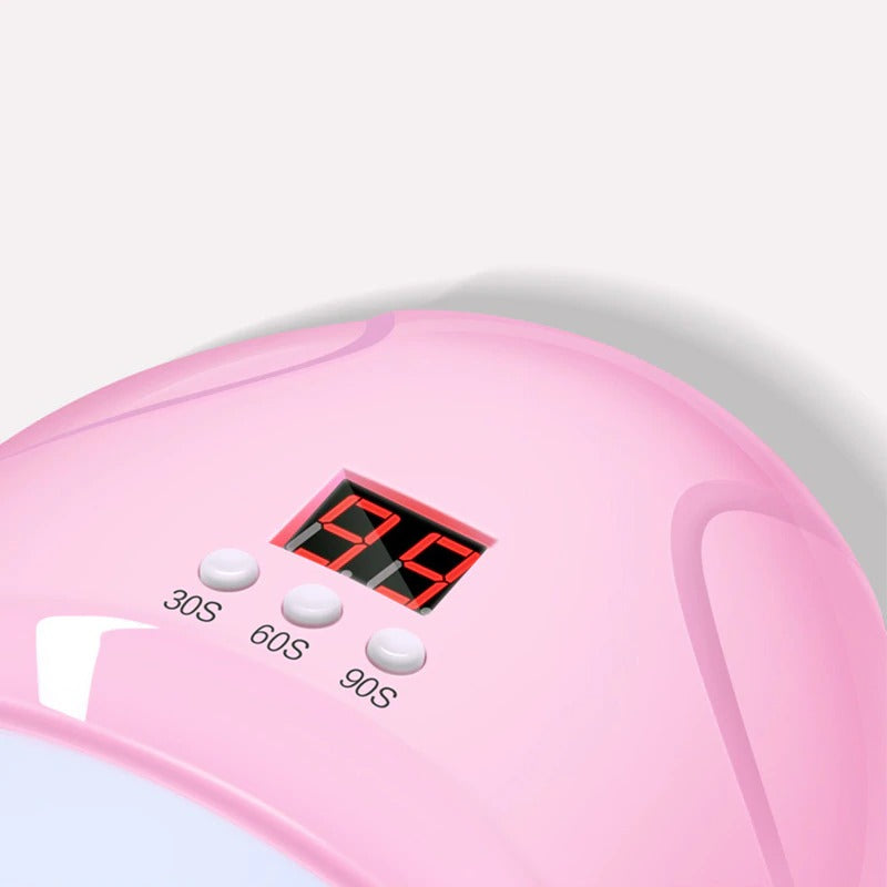 LED UV Nail Lamp Auto Sensor Curing Gel Light Dryer Timer Double Hand 120W