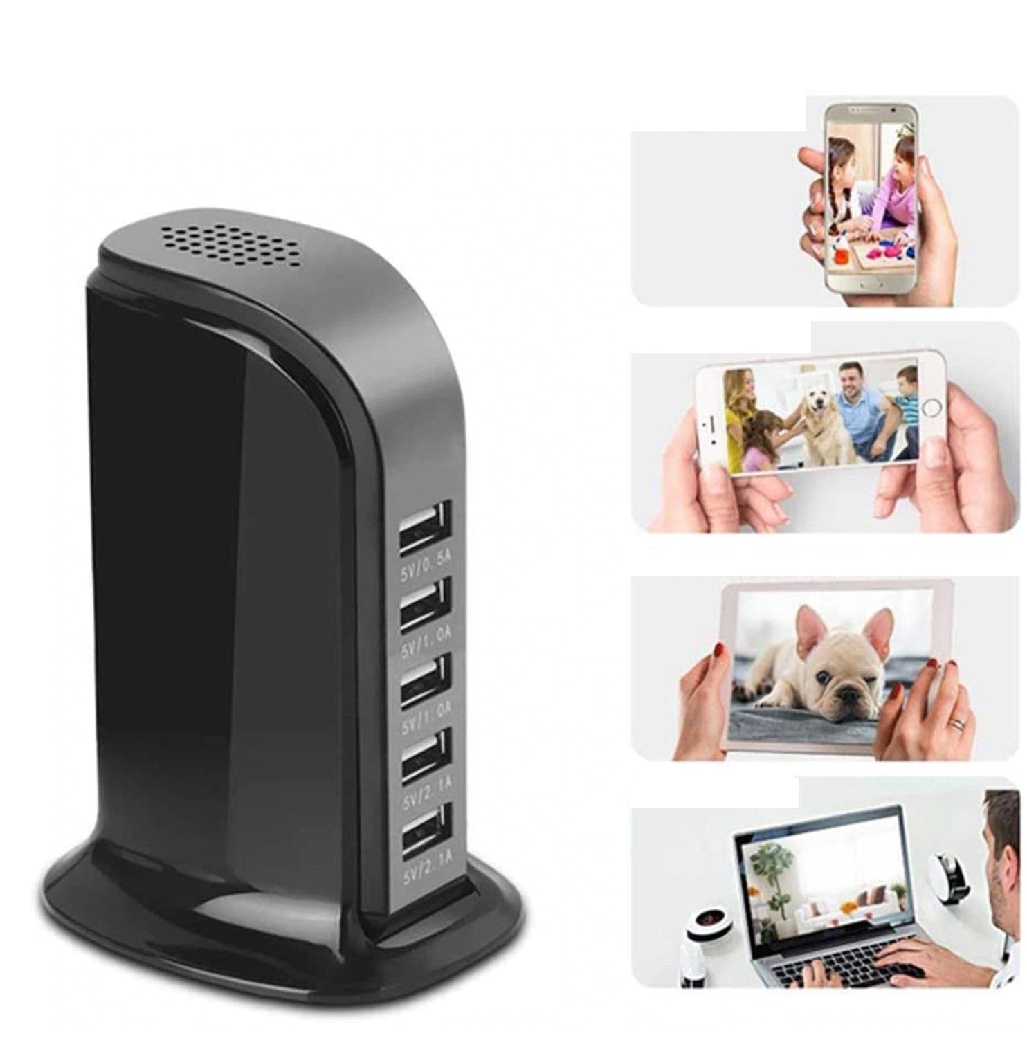 HD 4K Mini Wifi Charger Camera Real-time Recording
