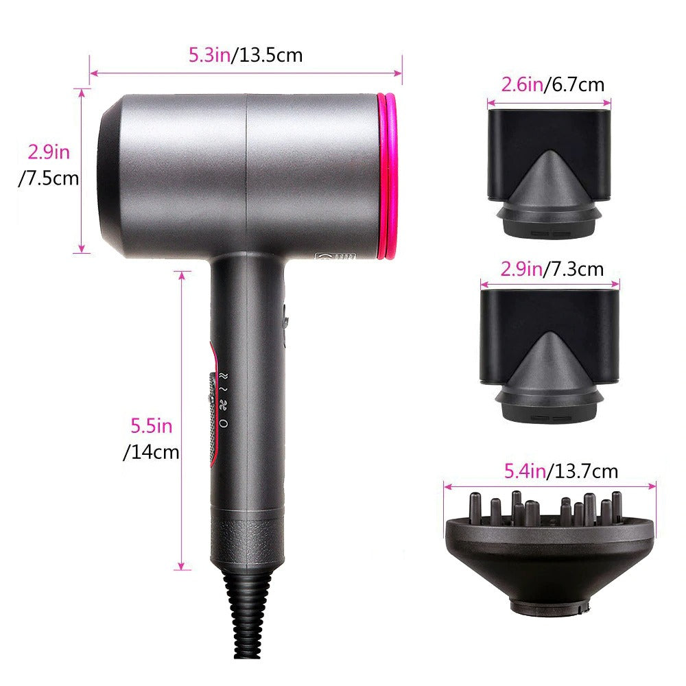 Ionic Blow Dryer 2 IN 1 Professional Salon Hair Dryer