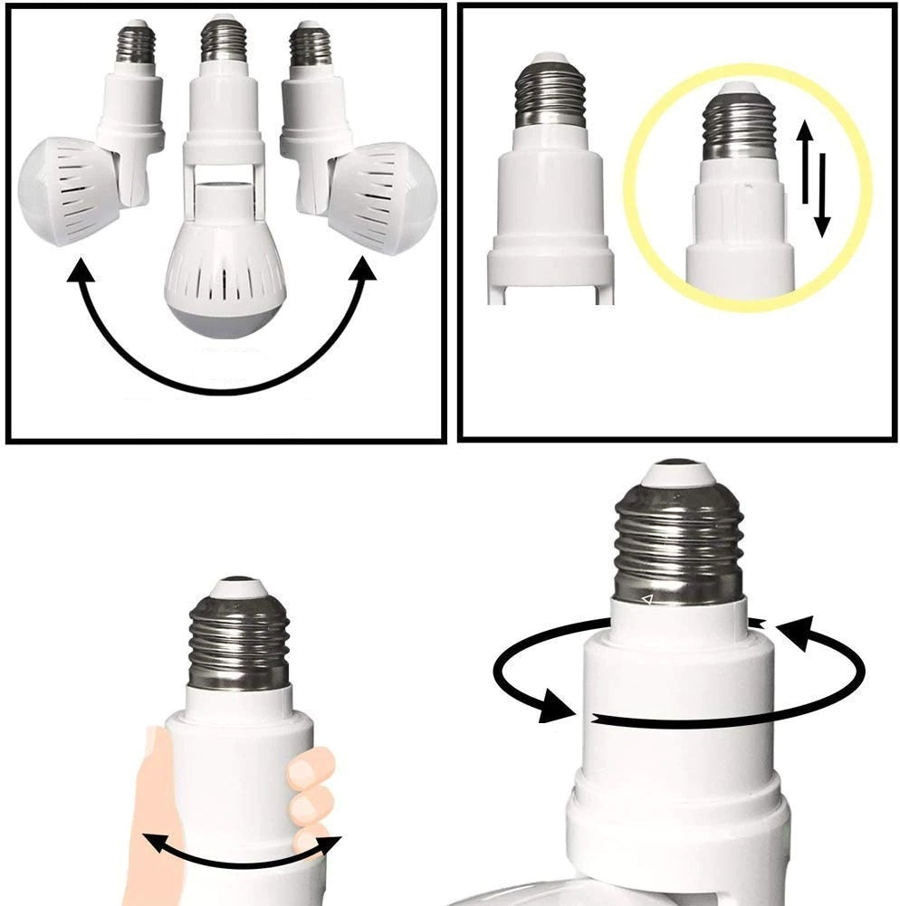 light bulb security camera