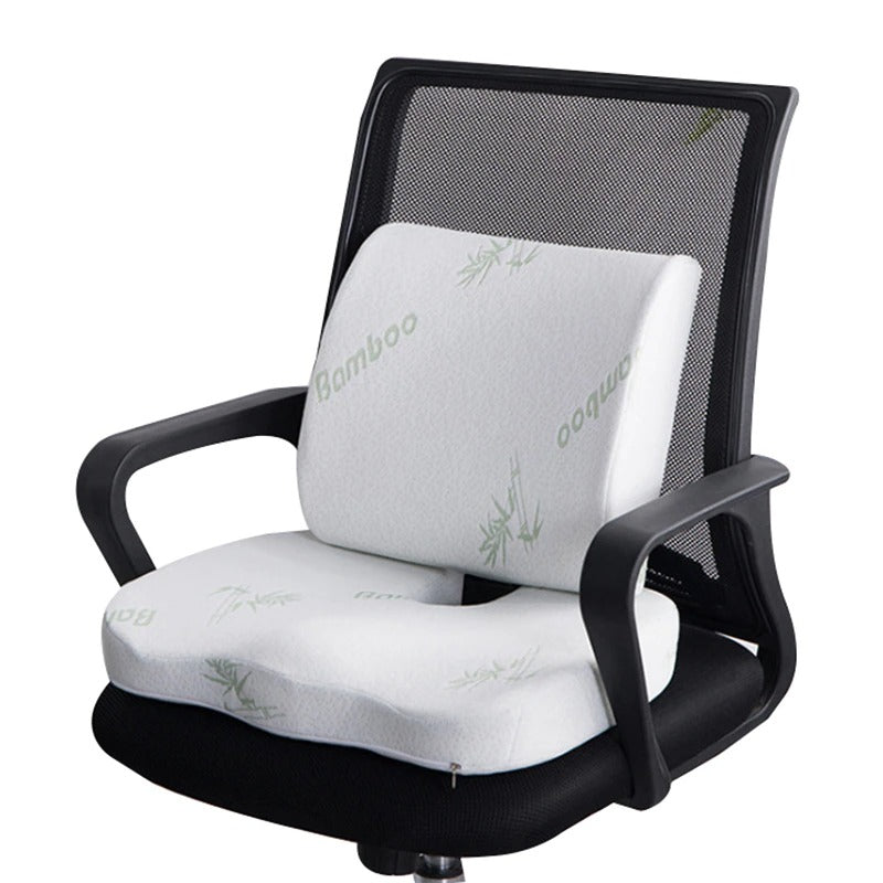 Orthopedic Memory Foam Back Pillow for Chair Slow Rebound Back Cushion for Chair Coccyx Pain Relief Lumbar Pillow for Chair
