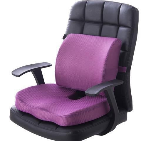 Orthopedic Memory Foam Back Pillow for Chair Slow Rebound Back Cushion for Chair Coccyx Pain Relief Lumbar Pillow for Chair
