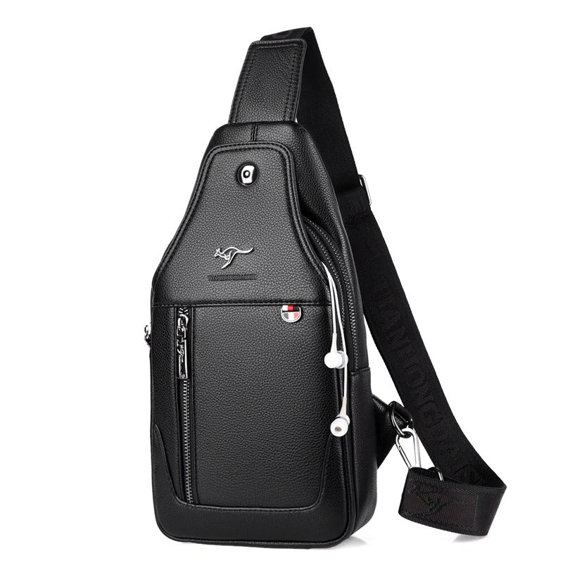 Luxury Leather Sling Bag for Men
