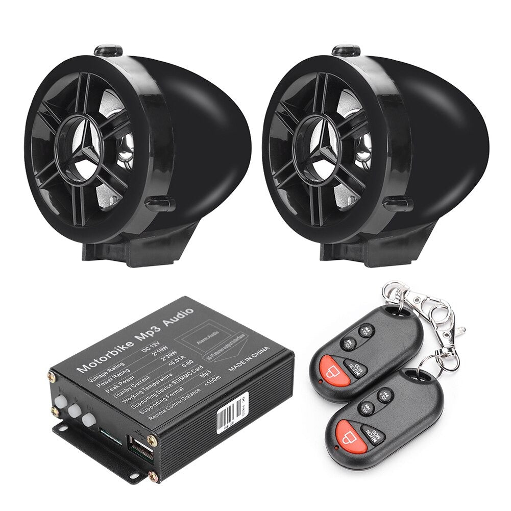 motorcycle sound system