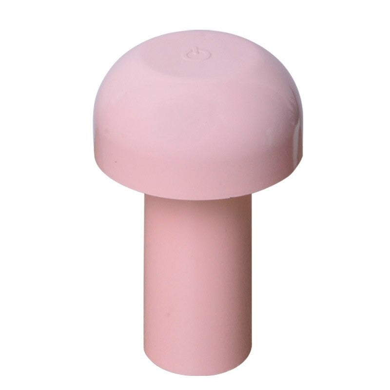 Portable Mushroom Lamp USB Rechargeable Mushroom Light Touch Dimming Mushroom Table Lamp