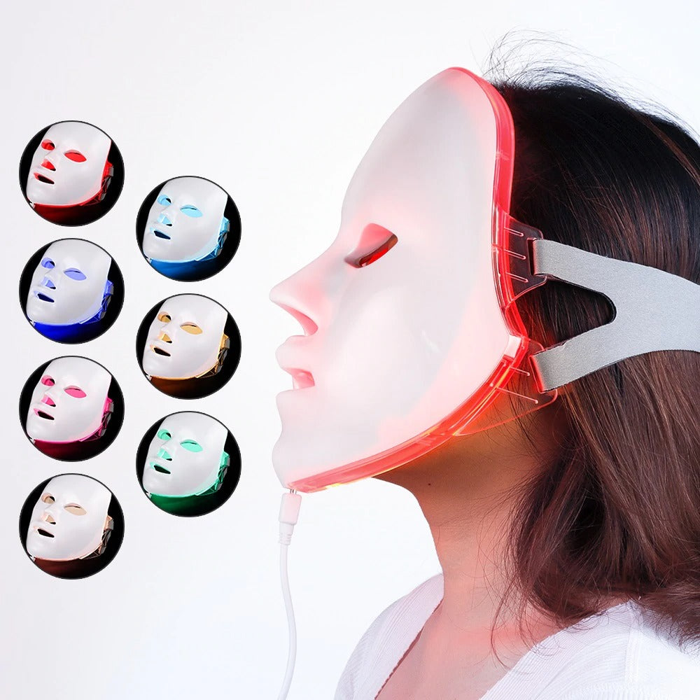 Led Light Therapy mask, Light Therapy, Lightshield, Red Light Therapy, Blue Light, Yellow Light, Wrinkle Remover
