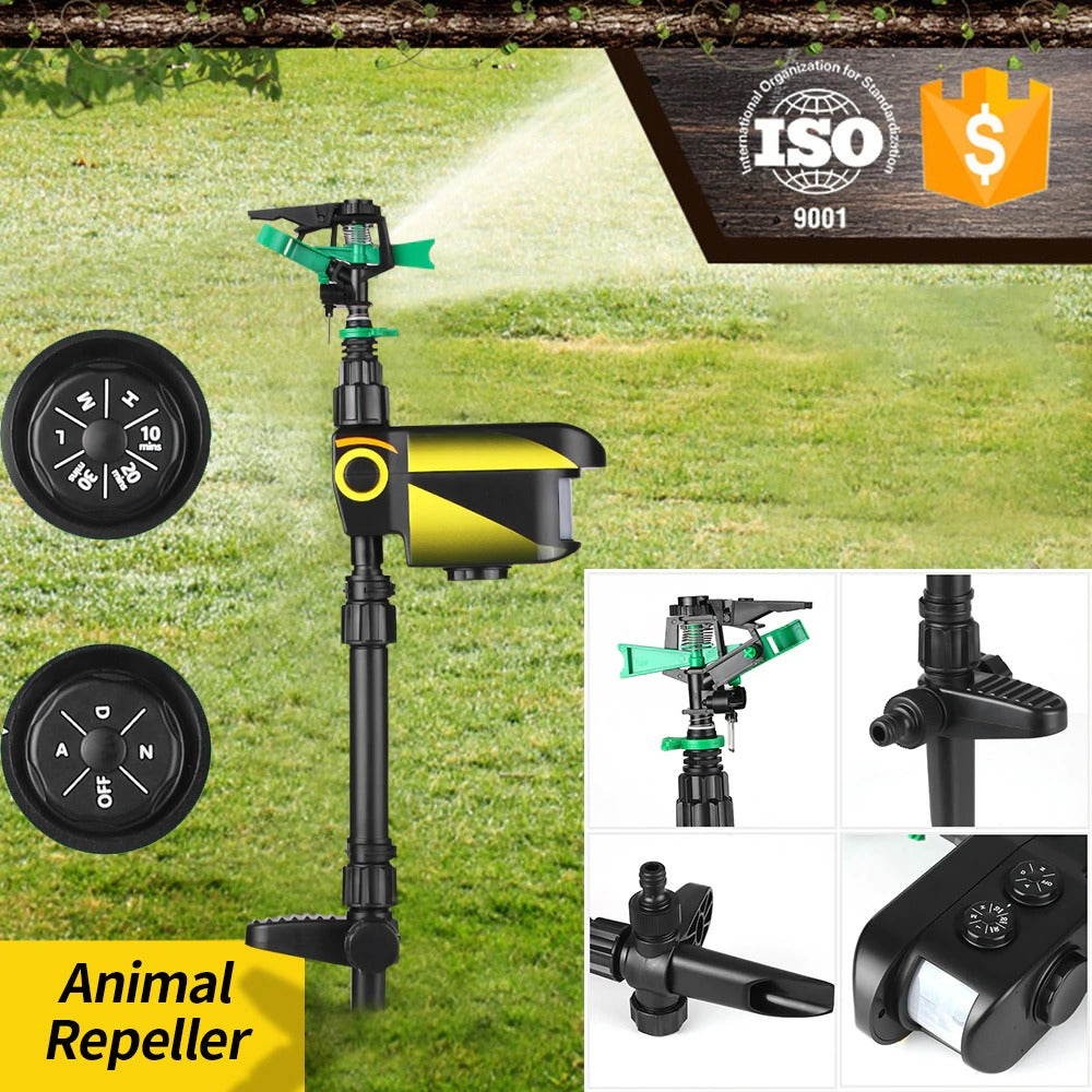 Motion-Activated Sprinkler Repeller