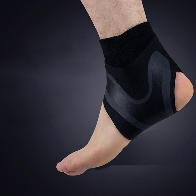 Copper Compression Lace Up Ankle Brace