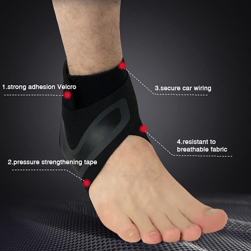 Copper Compression Lace Up Ankle Brace