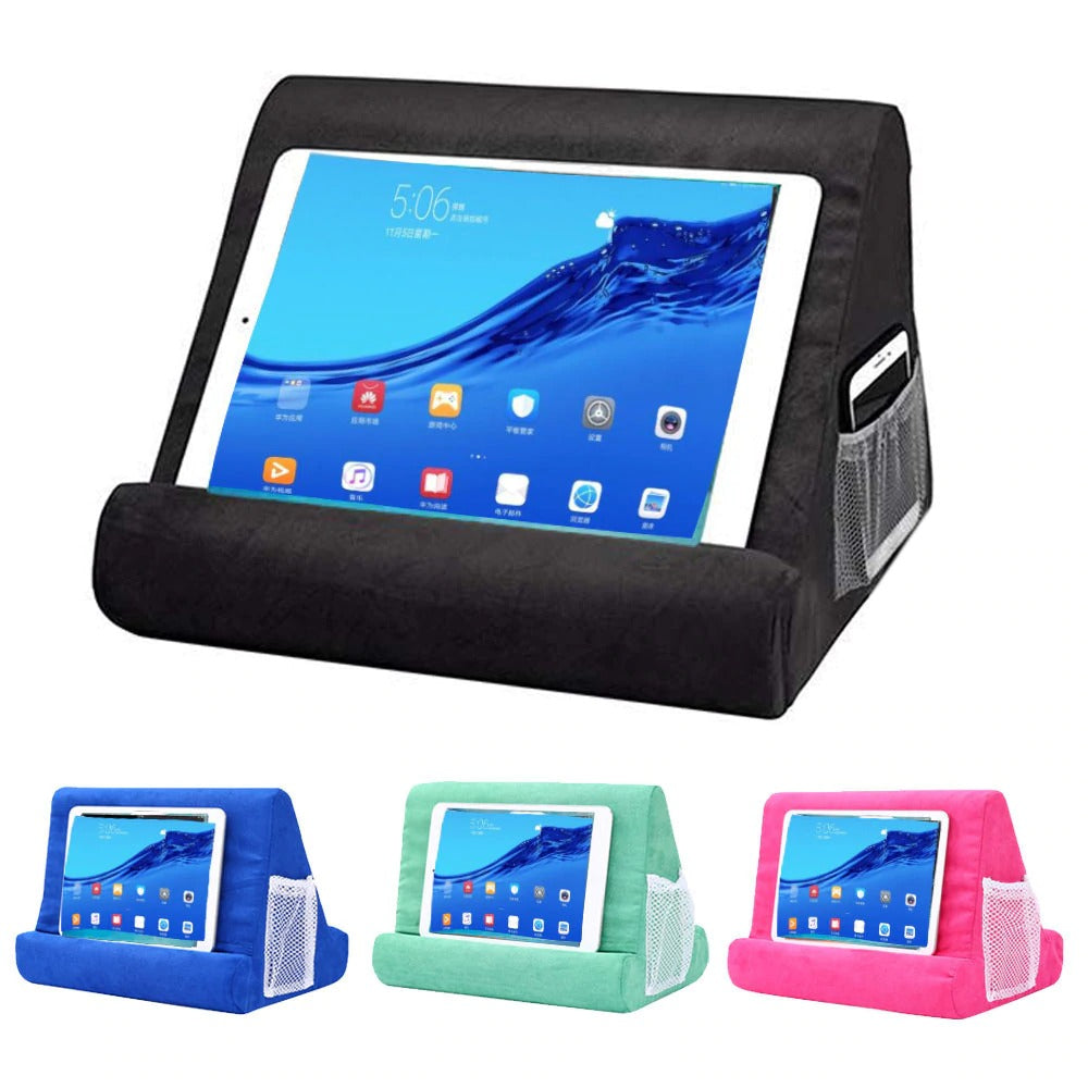 Pillow tablet holder
