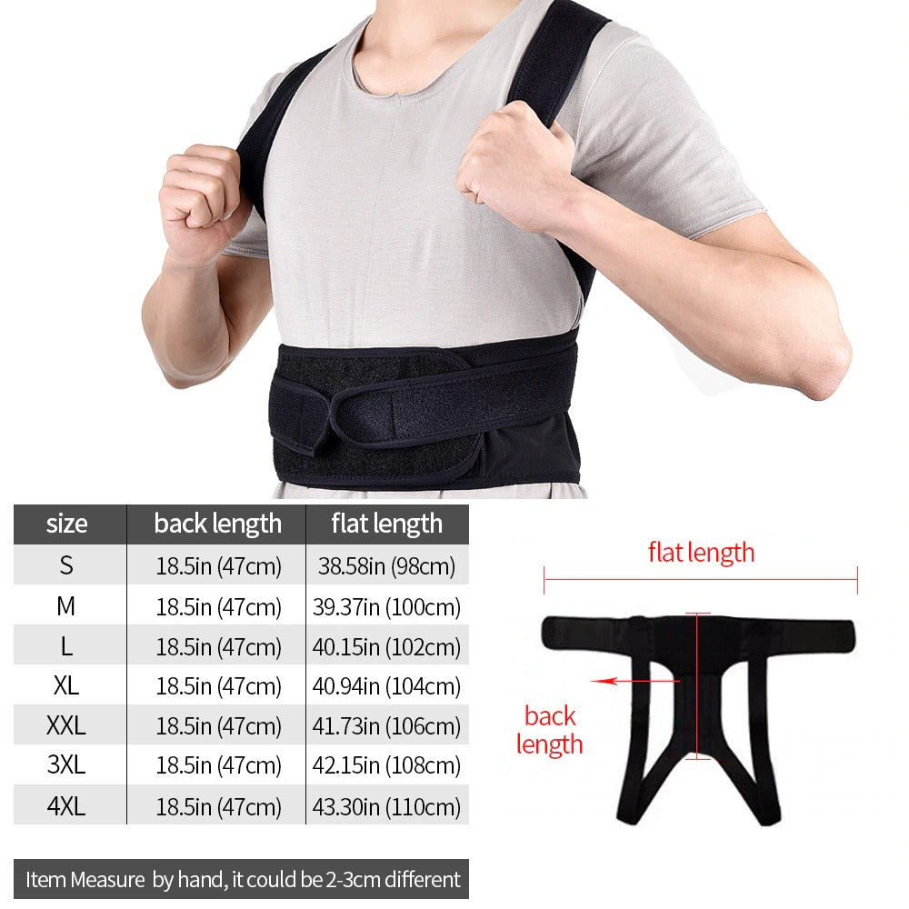 Copper Compression Adjustable Advanced Full Posture Corrector