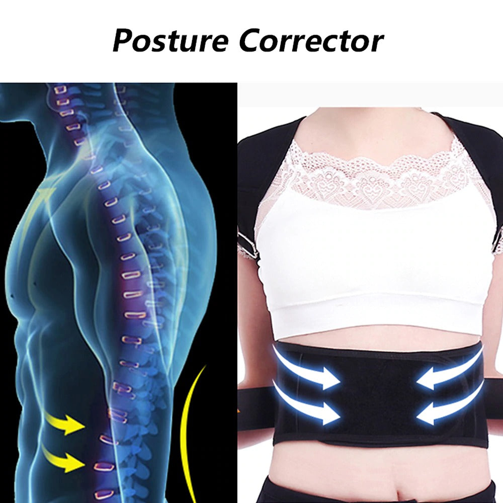 Copper Compression Adjustable Advanced Full Posture Corrector