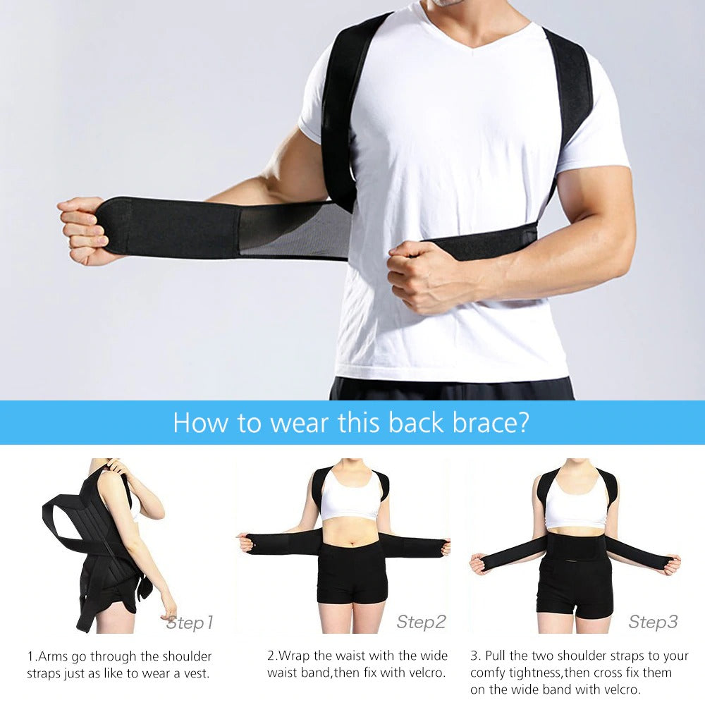 Copper Compression Adjustable Advanced Full Posture Corrector